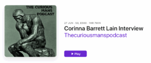 Corinna Barrett Lain interviewed on The Curious Man podcast