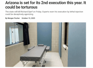 Execution by lethal injection could be deceptively agonizing