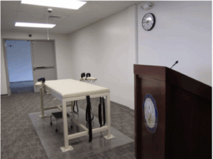 Idaho's death penalty lethal injection room